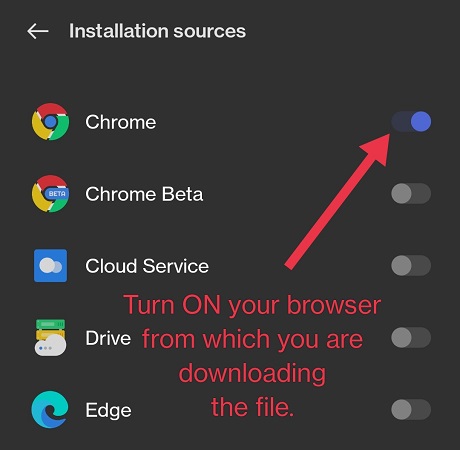 Install Apps From Unknown Sources