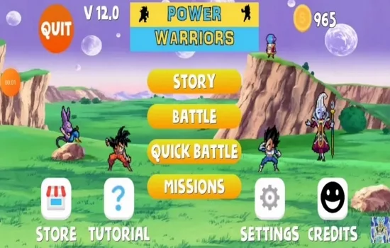 Power Warriors 16.7 APK Download Unlimited Money